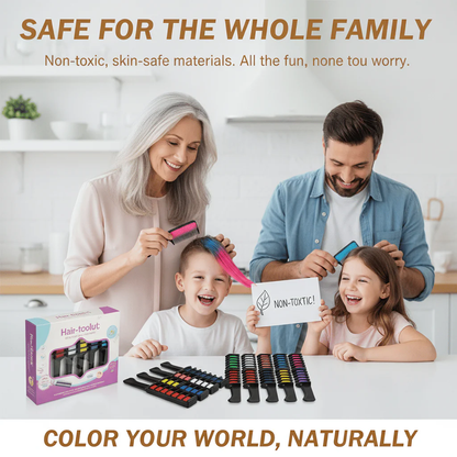 🎅Christmas Pre-sale-50% OFF✨Temporary Hair Dye Chalk Comb- Cruelty Free