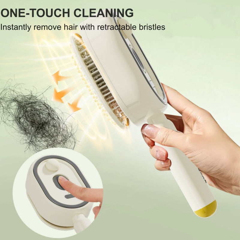📢📢50 %  OFF !! ⏰Electric Spray & Massage Hair Brush✨🔥