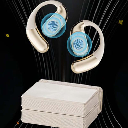 🎧 60% OFF NOW! ⚡ Wireless Open-Ear Earbuds – Lightweight, Clear Sound & Safe for Outdoor Use 🏃‍♂️✨
